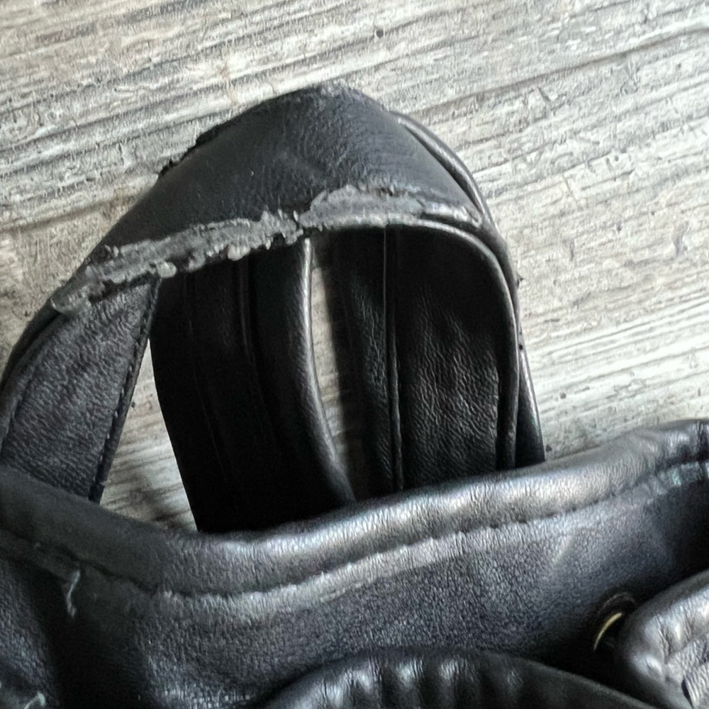 Faux Leather Backpack - Picture 8 of 9